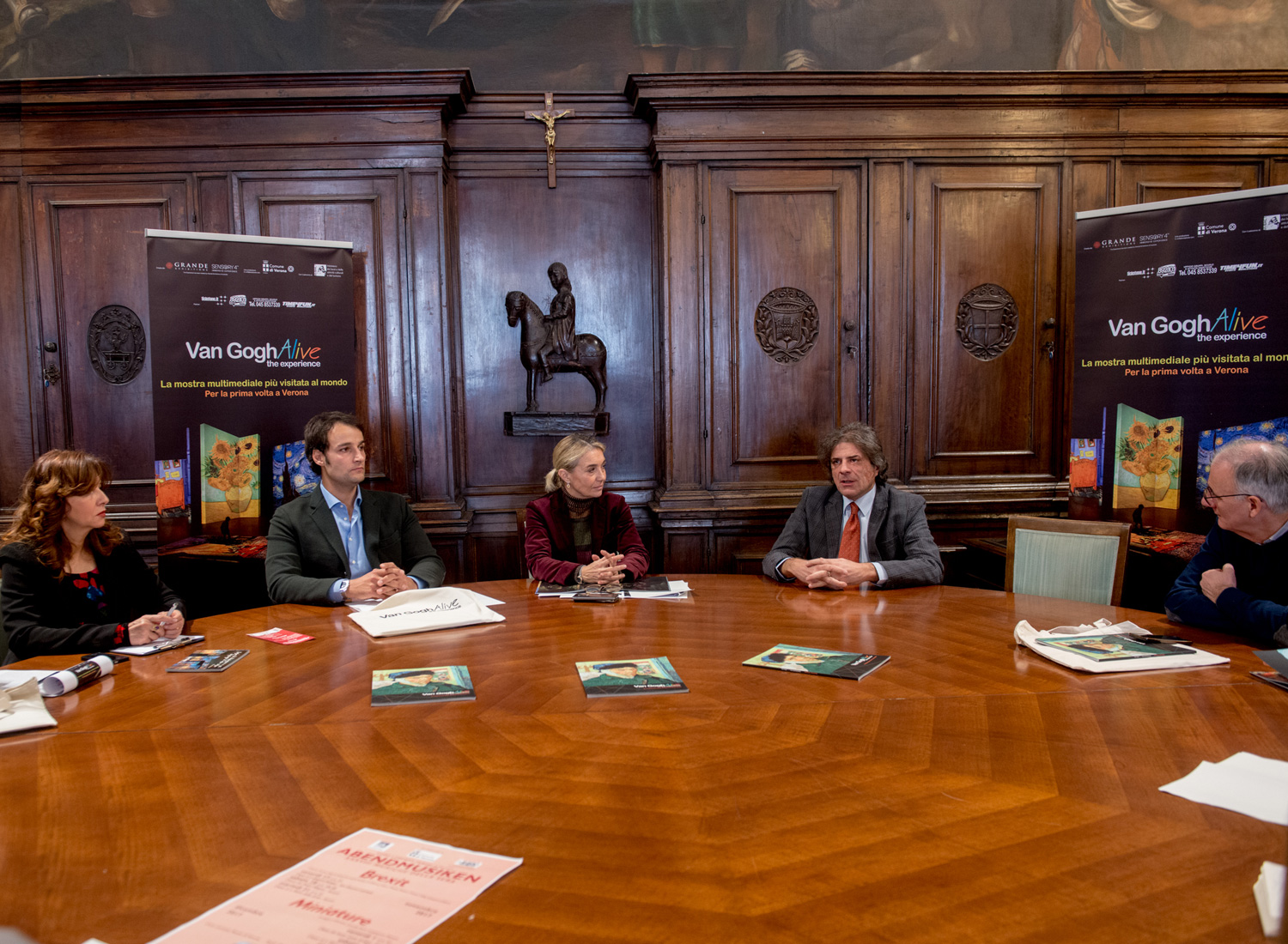 Van Gogh Experience Verona - Conferenza stampa di presentazione